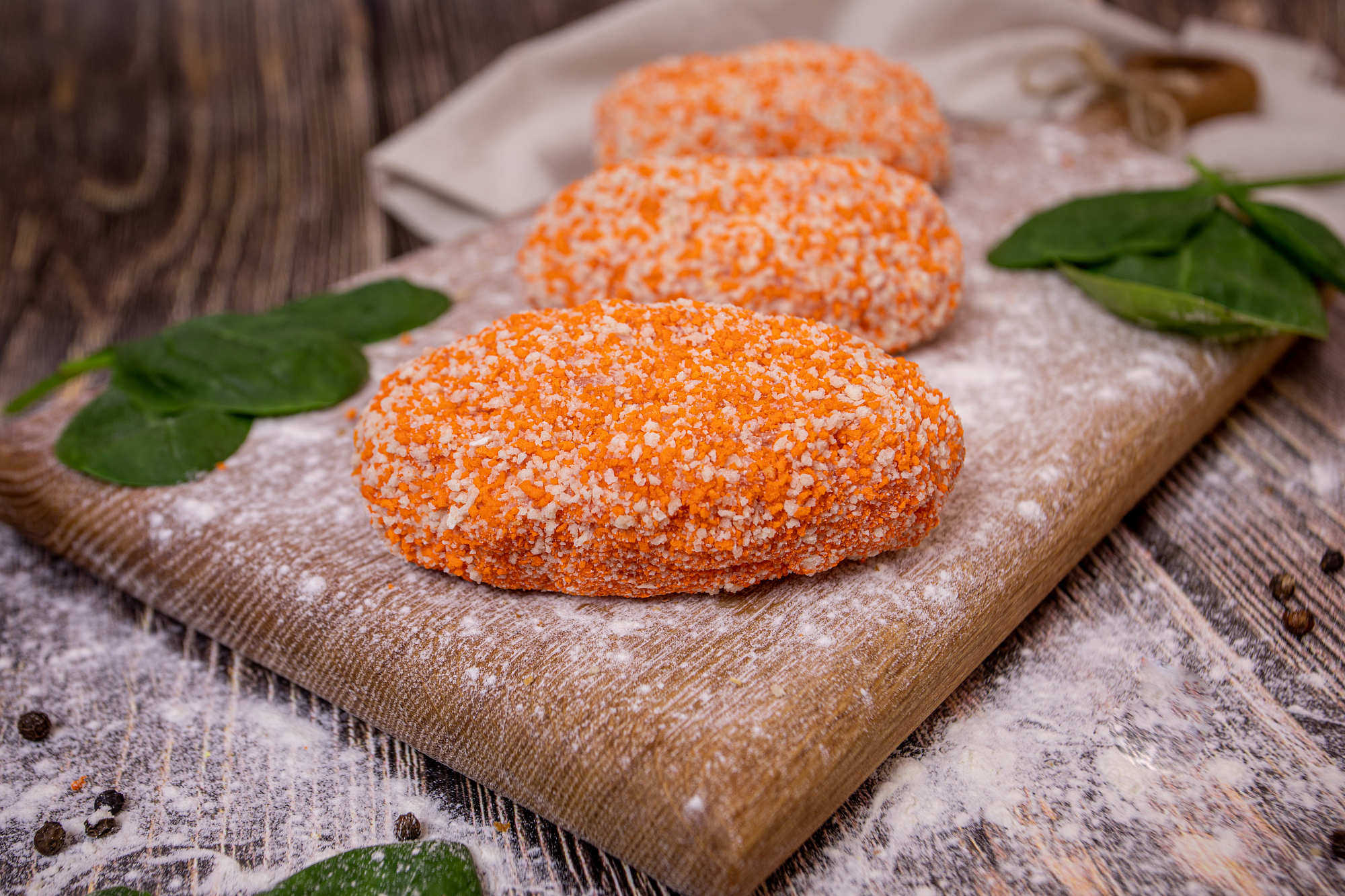 Шницель По-киевски с маслом